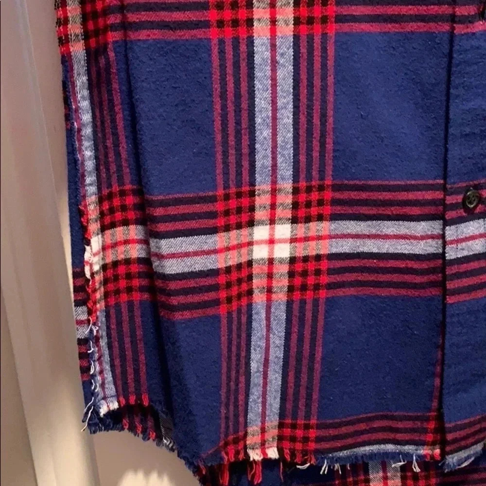 Original Use Flannel Shirt Lapis Blue Men’s Sz S New - Picture 7 of 15